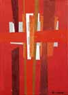 Ron Freeborn painting - Abstract 1